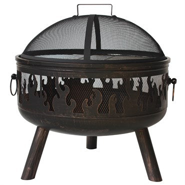 Wildfire Flames Deep Bowl Fire Pit