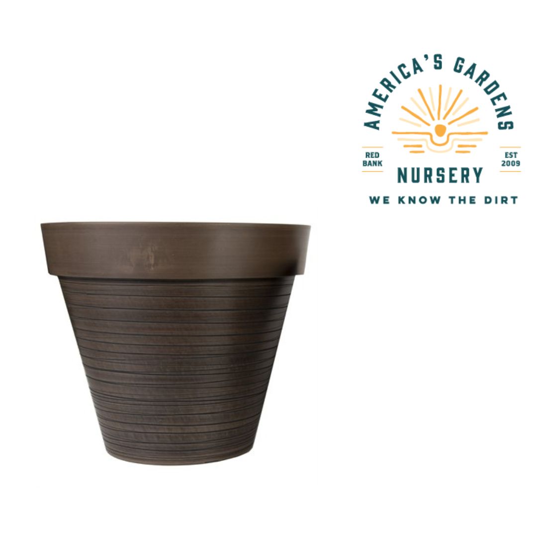 Carved Finish Look Planter