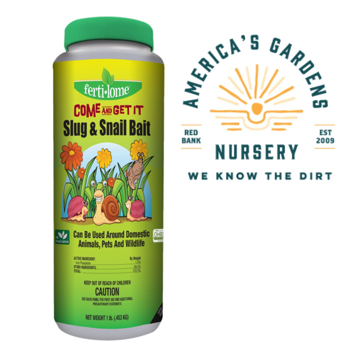 Fertilome Come & Get It Slug & Snail Bait
