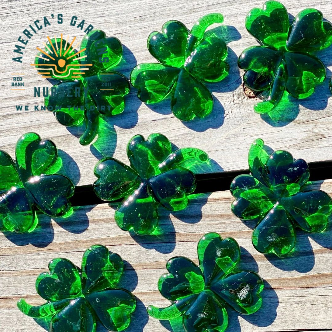 Glass Four Leaf Clover