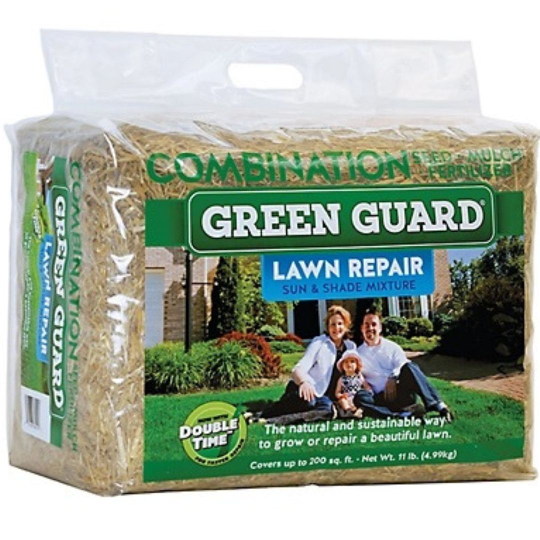 Lawn Repair Seed & Straw Bale