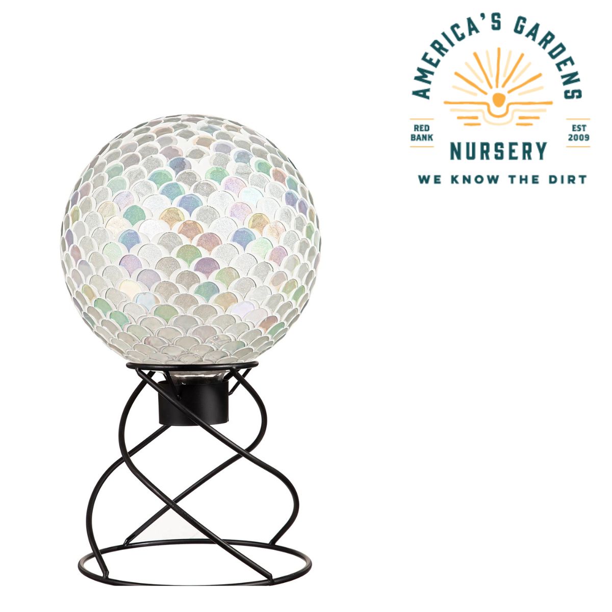 Metal Gazing Ball Stand