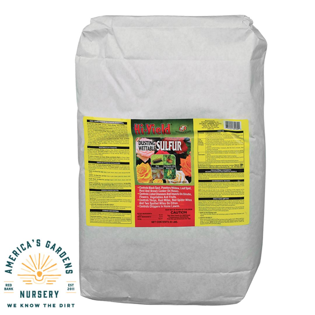Hi-Yield Dusting Wettable Sulfur