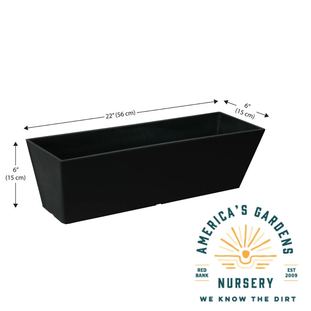 Algreen Acerra Windowbox Planters - America's Gardens Nursery