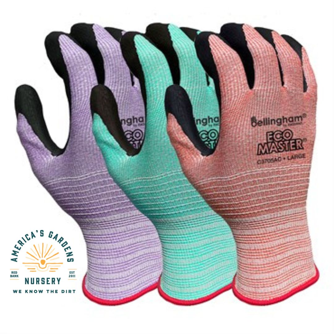 EcoMaster Foam Nitrile Palm Gloves - America's Gardens Nursery