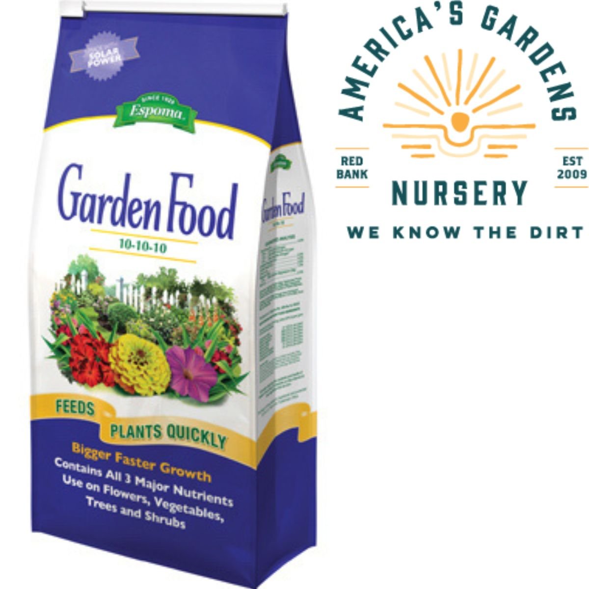 Espoma Garden Food - America's Gardens Nursery