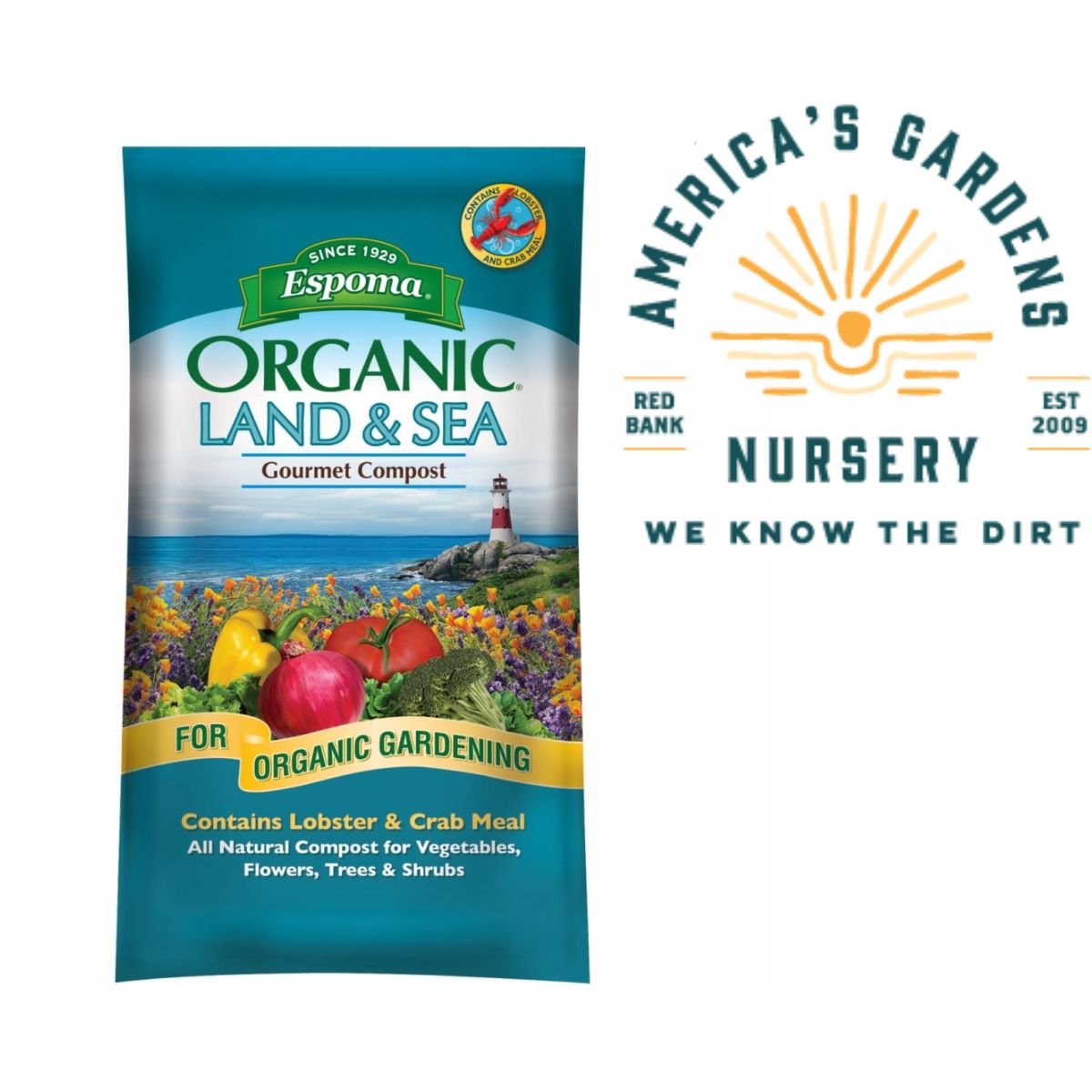 Espoma Land & Sea Compost - America's Gardens Nursery