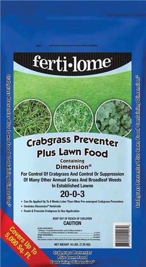 Fertilome Crabgrass Preventer Plus Lawn Food - America's Gardens Nursery