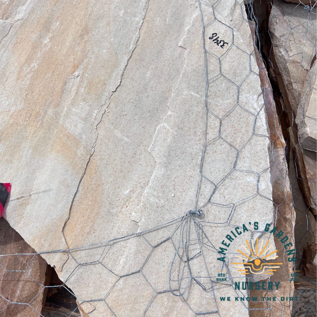Flagstone Tennessee Tan Slabs 2" - America's Gardens Nursery