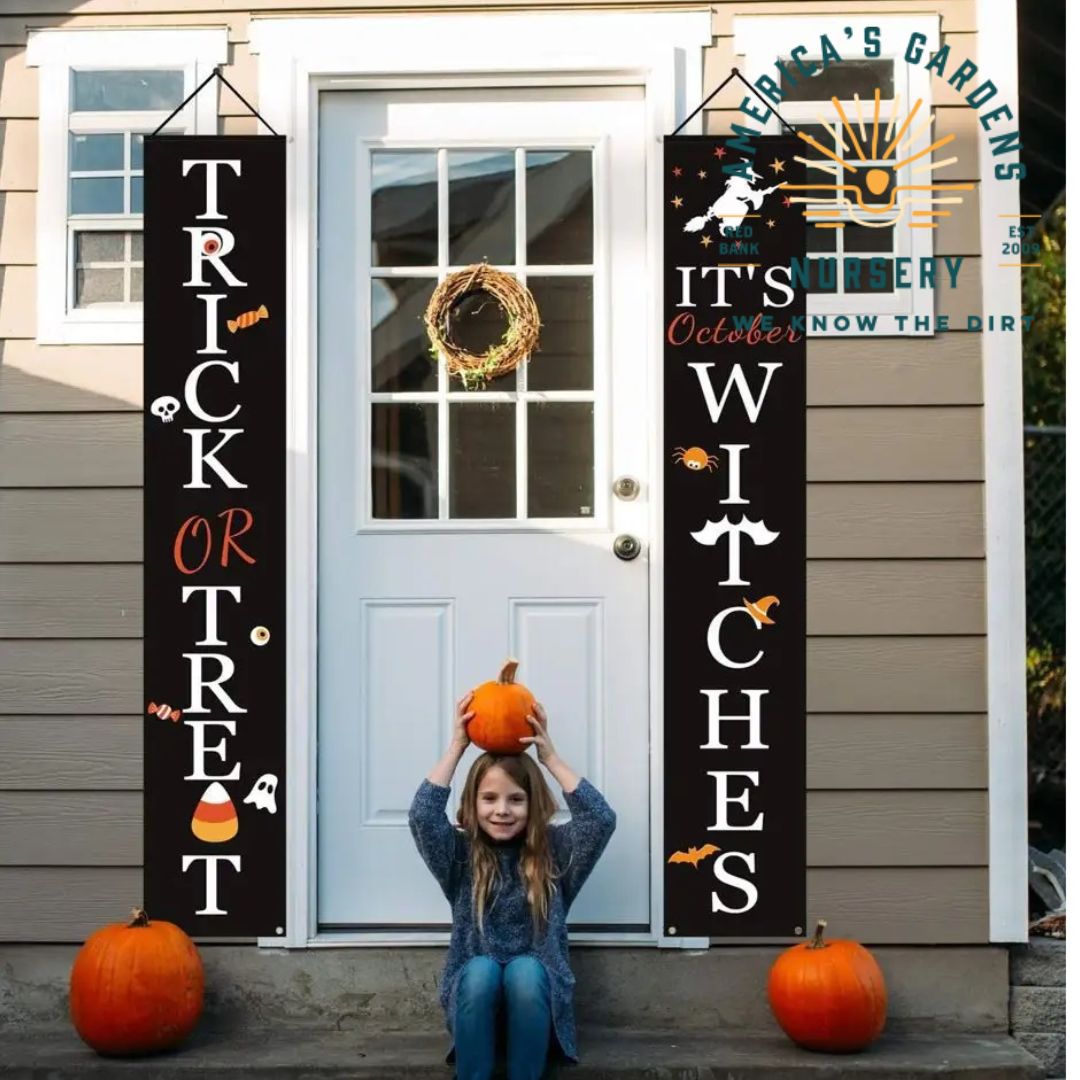 Halloween Porch Banners - America's Gardens Nursery