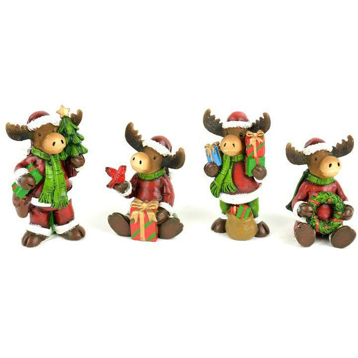 Mini Christmas Moose 2.75"