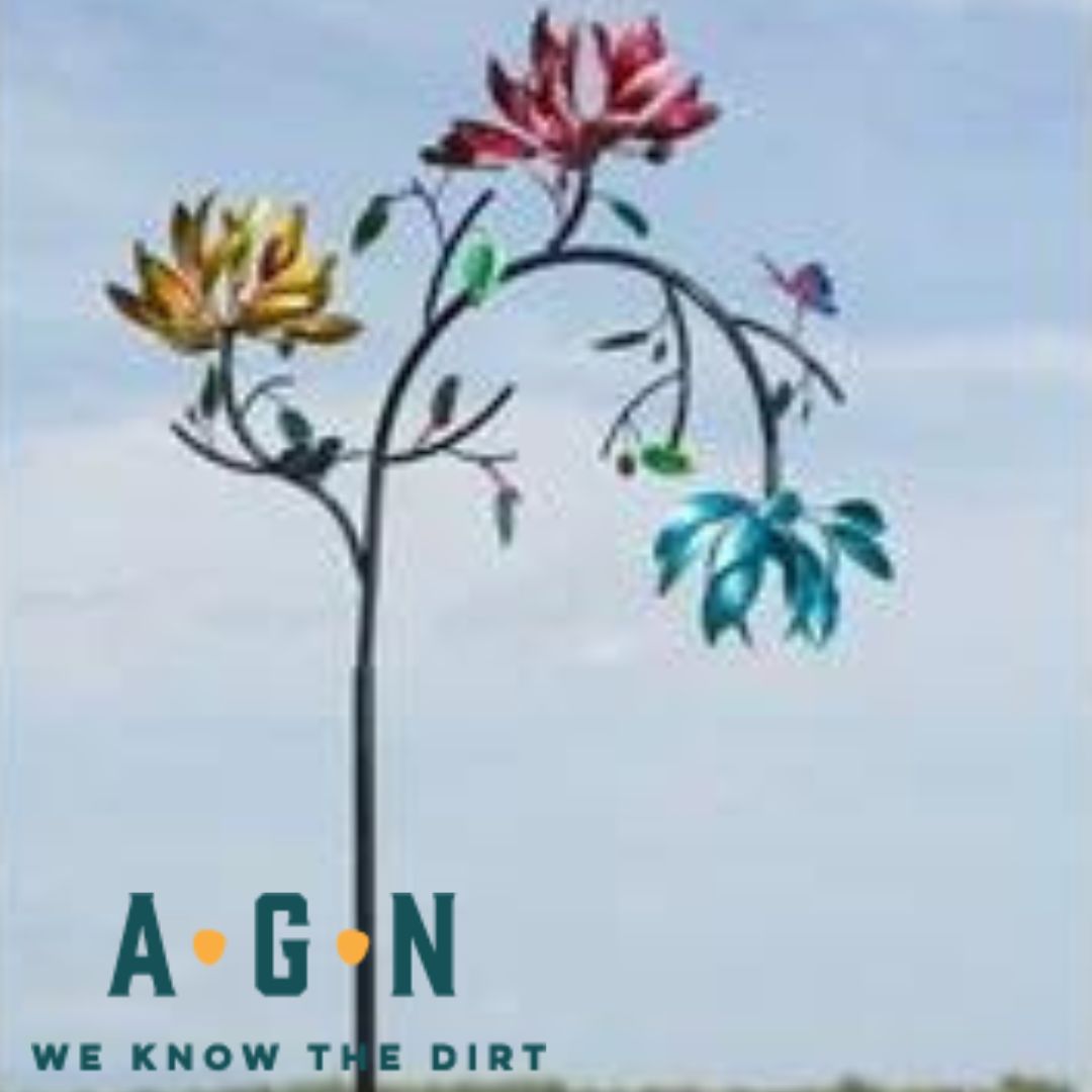 91" Wind Spinner Flowers