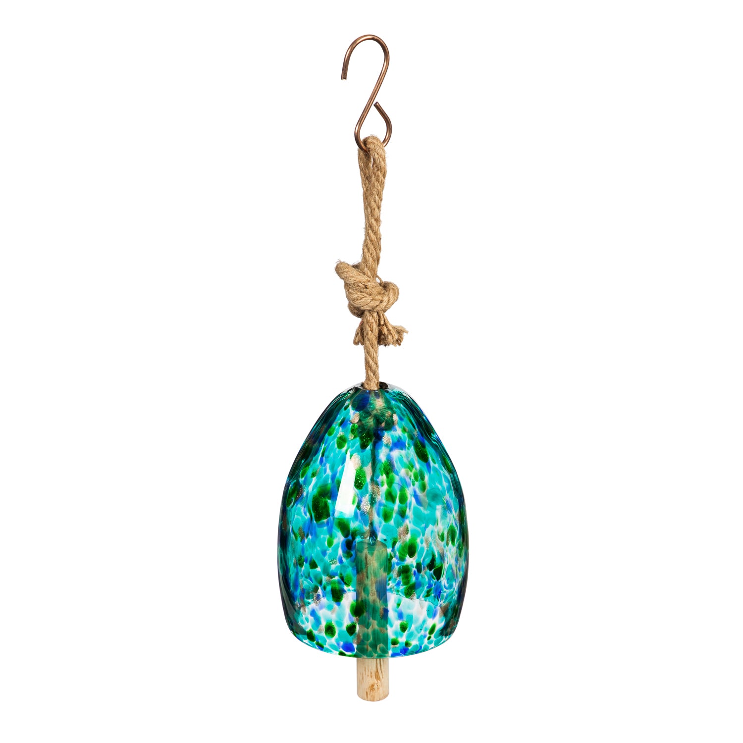 Glass Speckled Art Chime