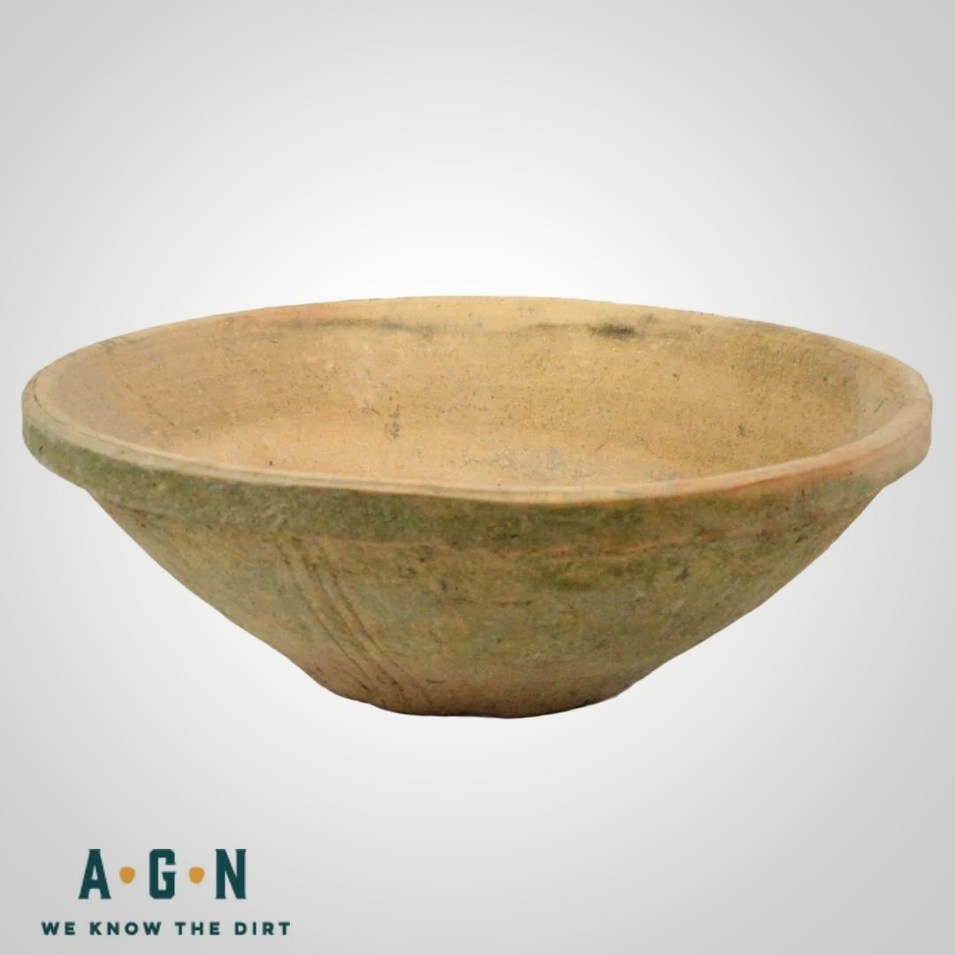 Rustic Red Antique Terra Cotta Bowl, Medium