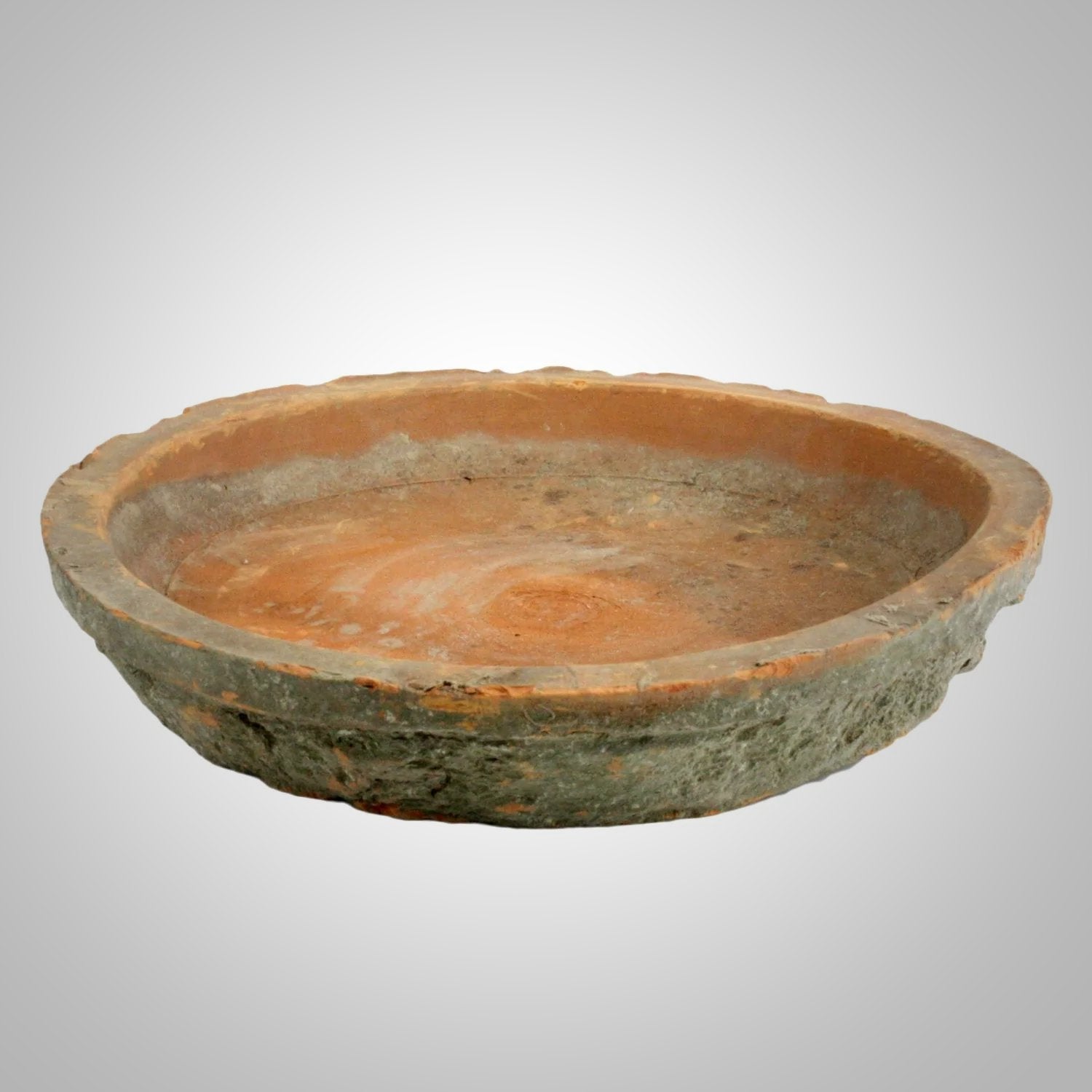 Rustic Red Antique Terra Cotta Saucer