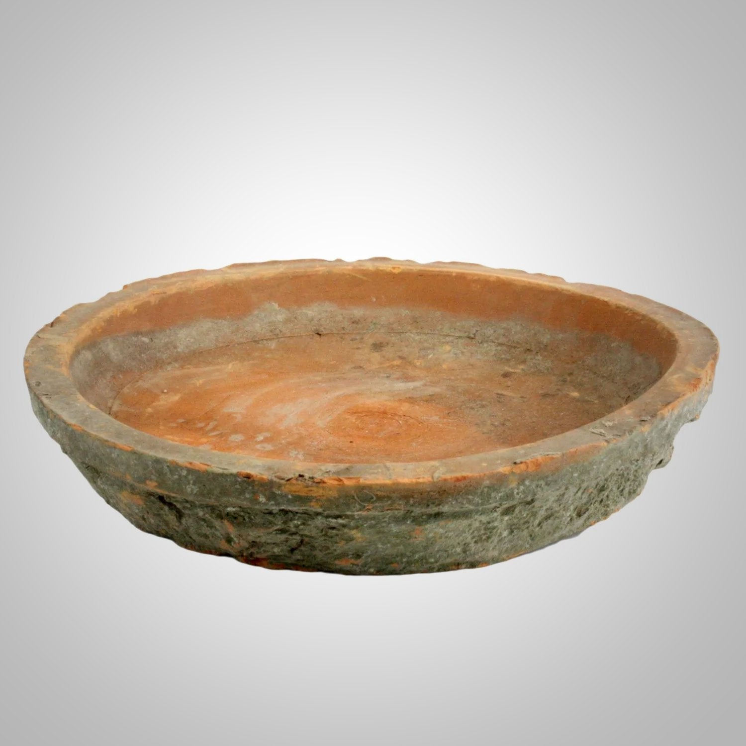 Rustic Red Antique Terra Cotta Saucer