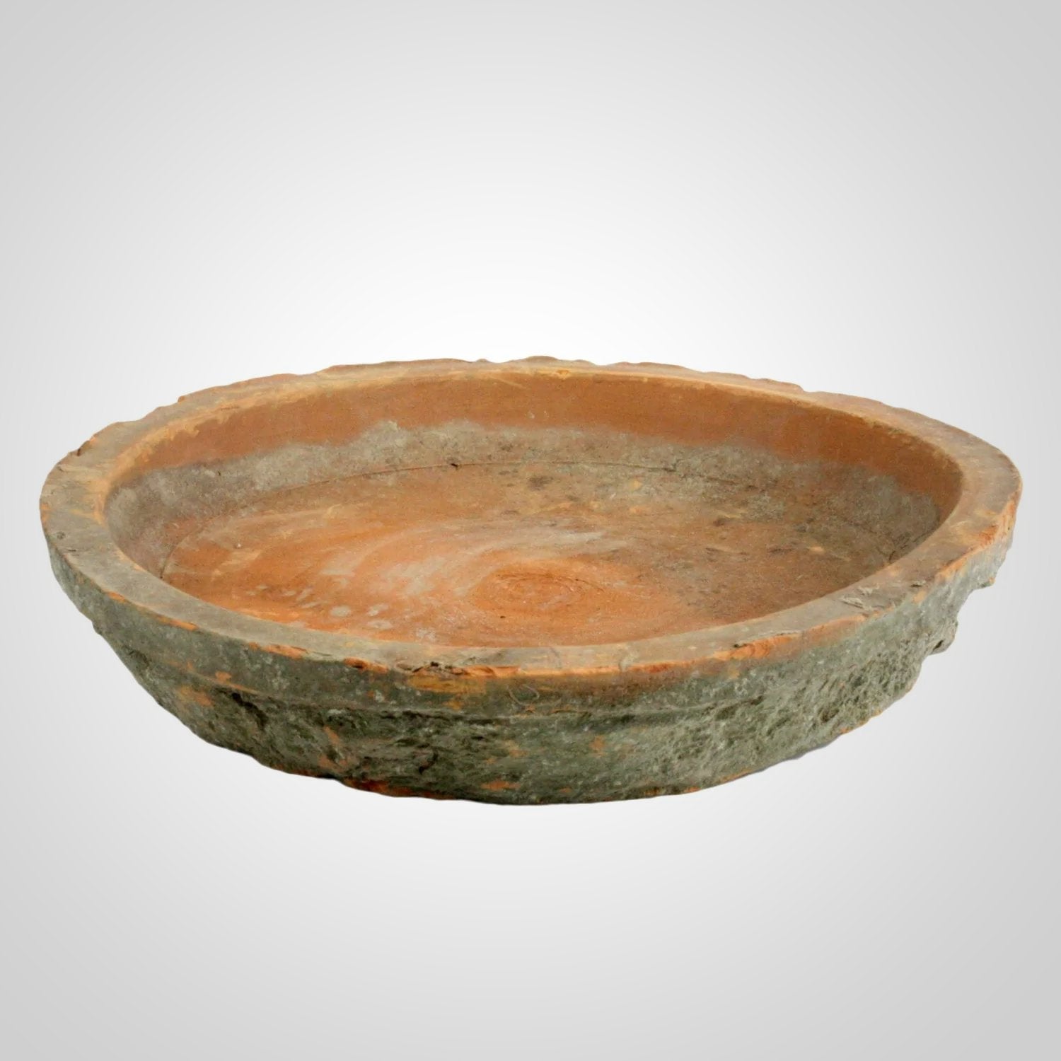 Rustic Red Antique Terra Cotta Saucer