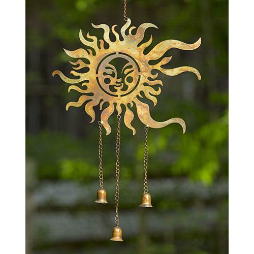 Sun Face Wind Chime