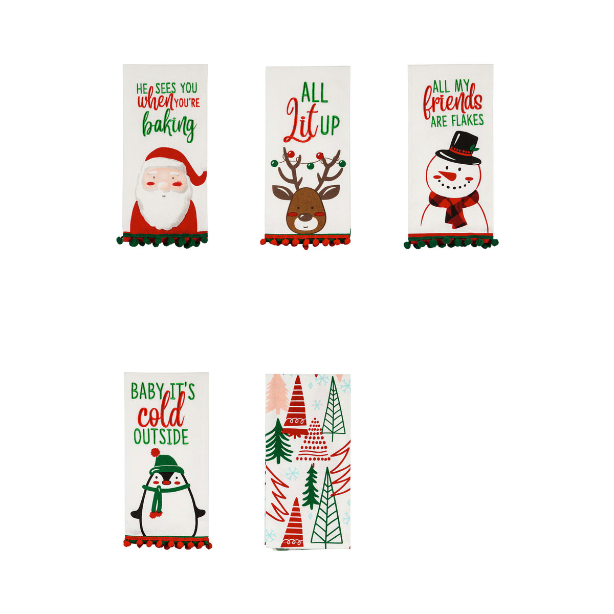 Christmas Novelty Tea Towels America's Gardens Nursery
