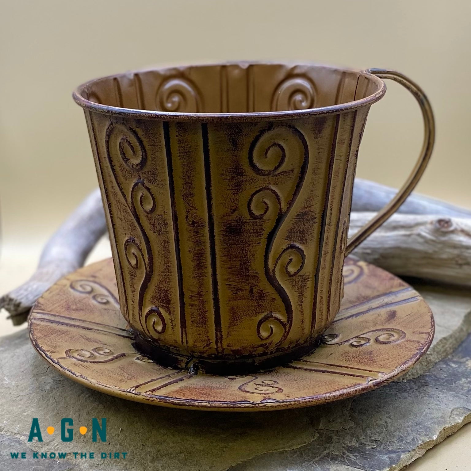 Coffee Cup Planter