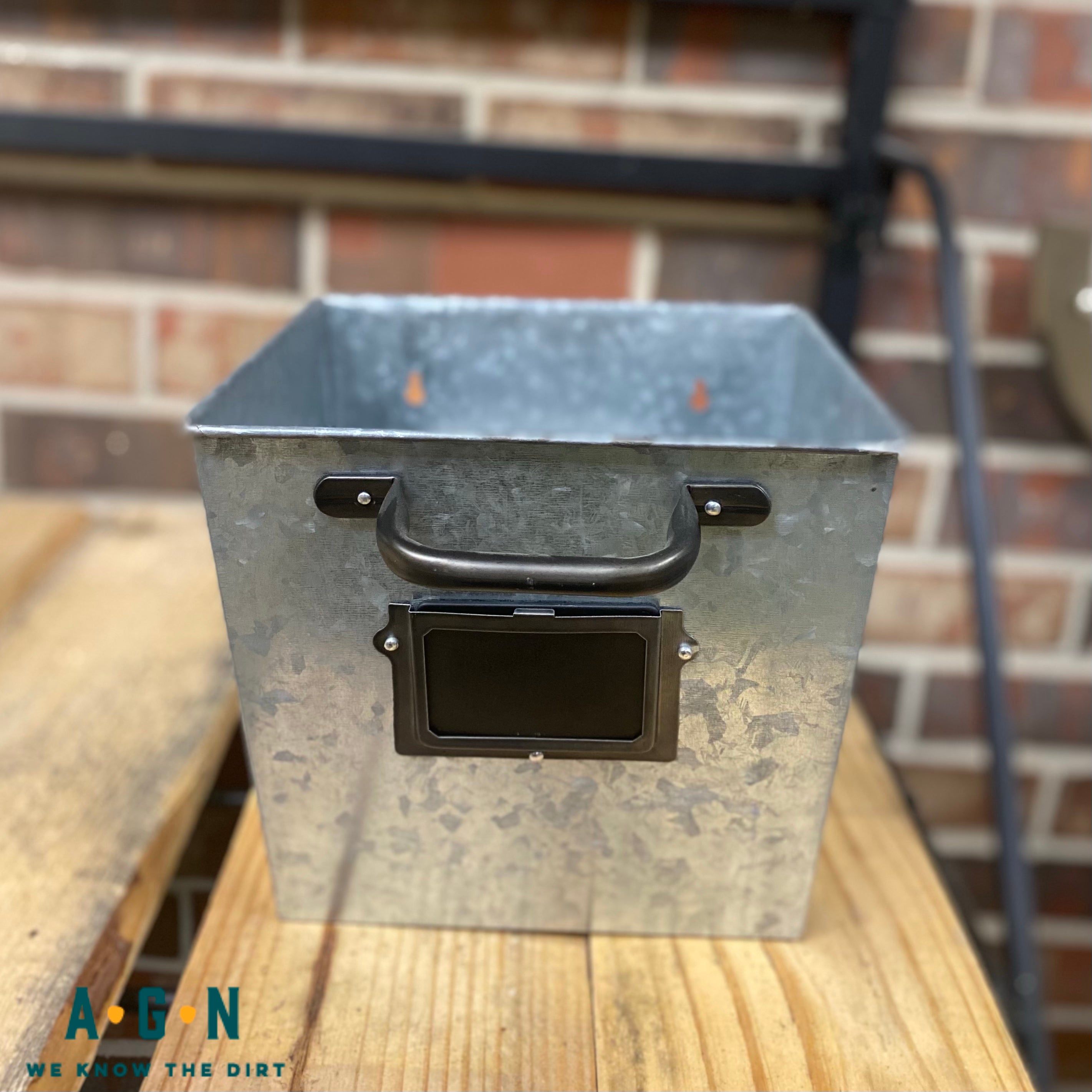 Rustic Farmhouse Chalkboard Planter