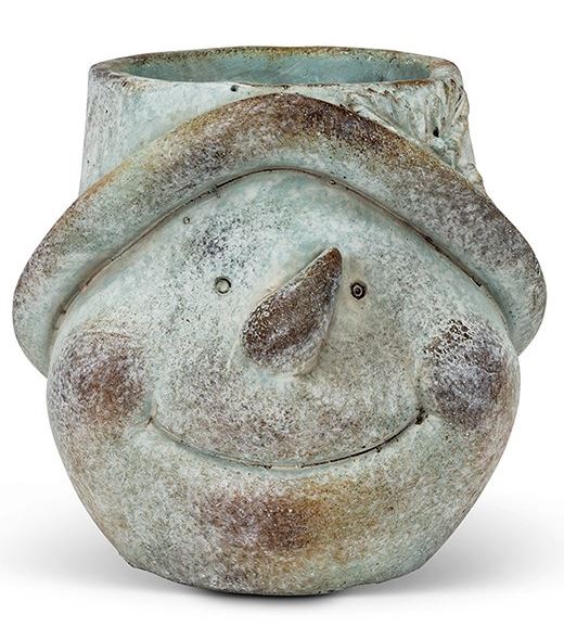 Snowman Planter