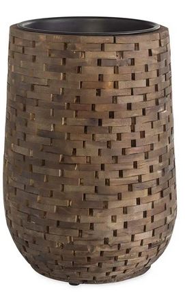 Acacia Brown Recycled Pot