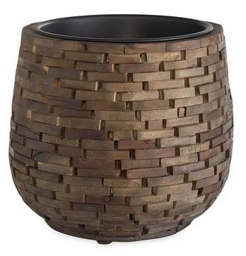 Acacia Brown Recycled Pot