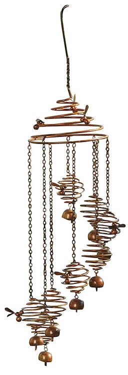 Bee Spiral w/Bells Circle