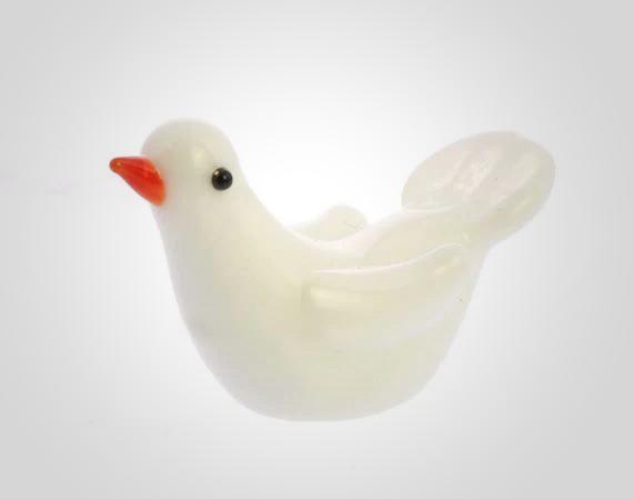 Tiny Dove Glass