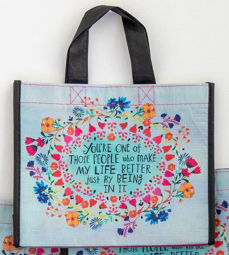 "Happy" Natural Life Bag - America's Gardens Nursery