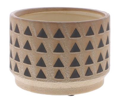 Inca Cachepot Terra Cotta Large