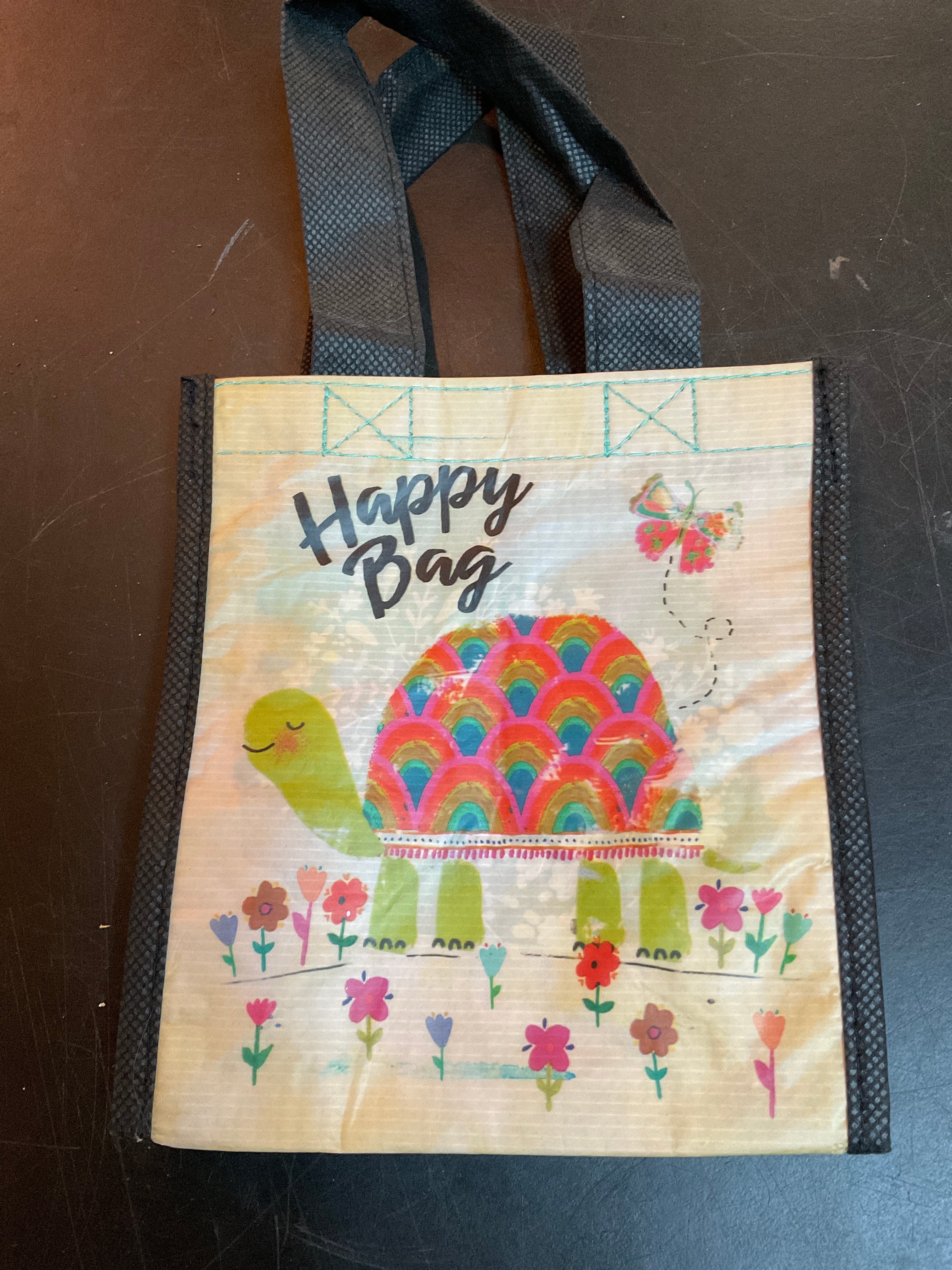 "Happy" Natural Life Bag