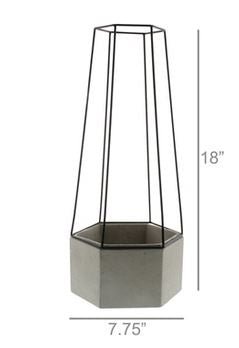 Indio Cement Planter - America's Gardens Nursery