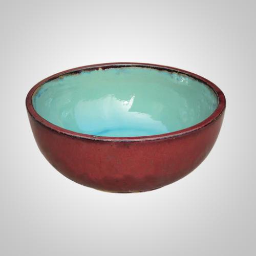 Kiel Low Water Bowl, Persian Red - America's Gardens Nursery