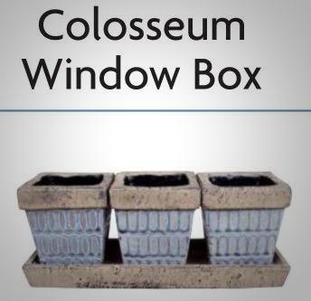 10" Colosseum Window Box, TTB