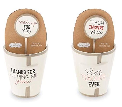 Thanks Teacher Pot & Marker set