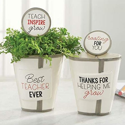 Thanks Teacher Pot & Marker set