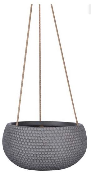 Honeycomb Finish Hanging Pot