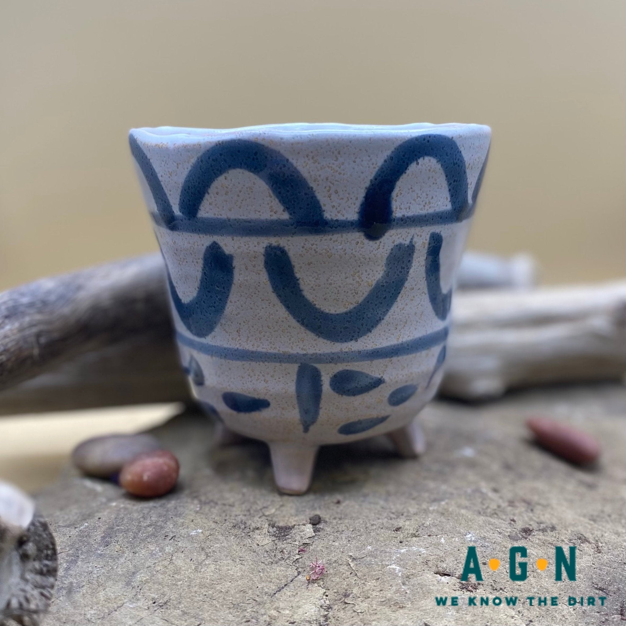 Small Granada Painted Bowl Ceramic - America's Gardens Nursery