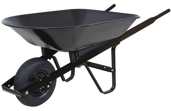 WHEELBARROW 6CF STEEL
