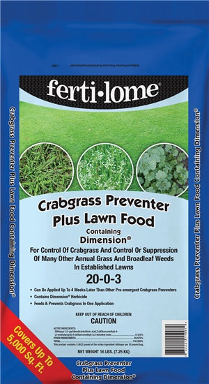 Fertilome Crabgrass Preventer Plus Lawn Food