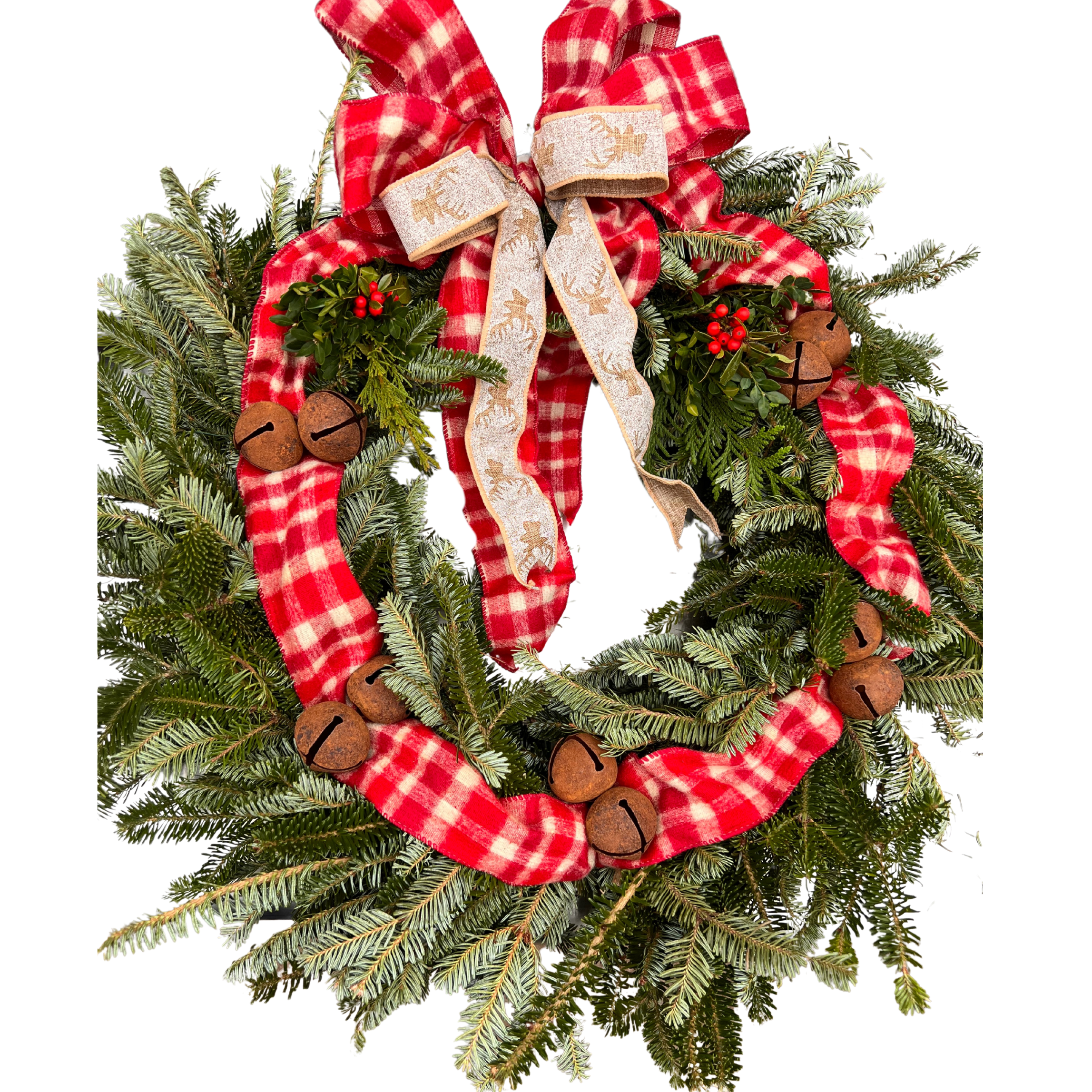 Live  Christmas Wreaths Pre-Order