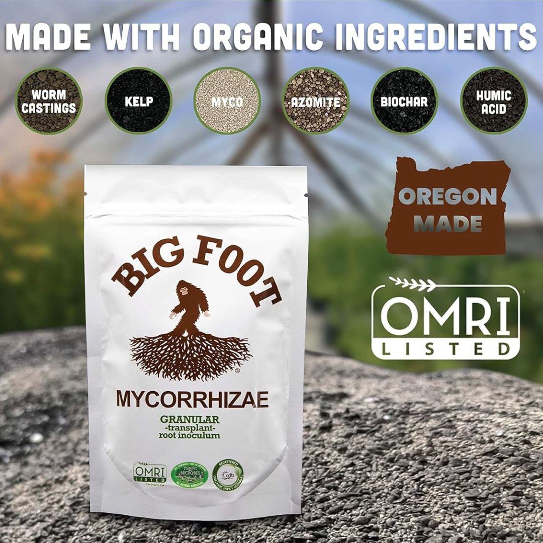 Big Foot Granular Mycorrhizae Granules - America's Gardens Nursery