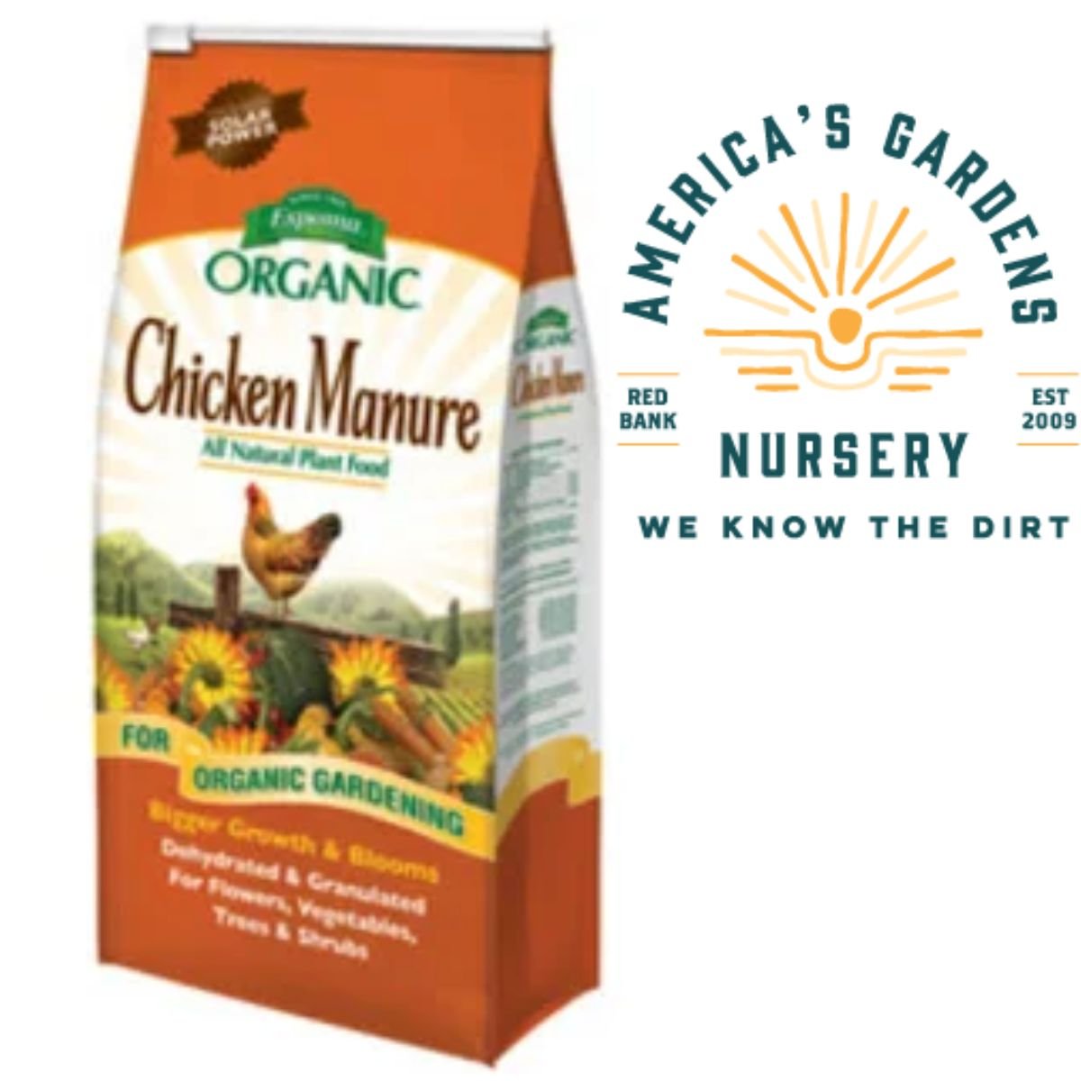 Espoma Chicken Manure - America's Gardens Nursery