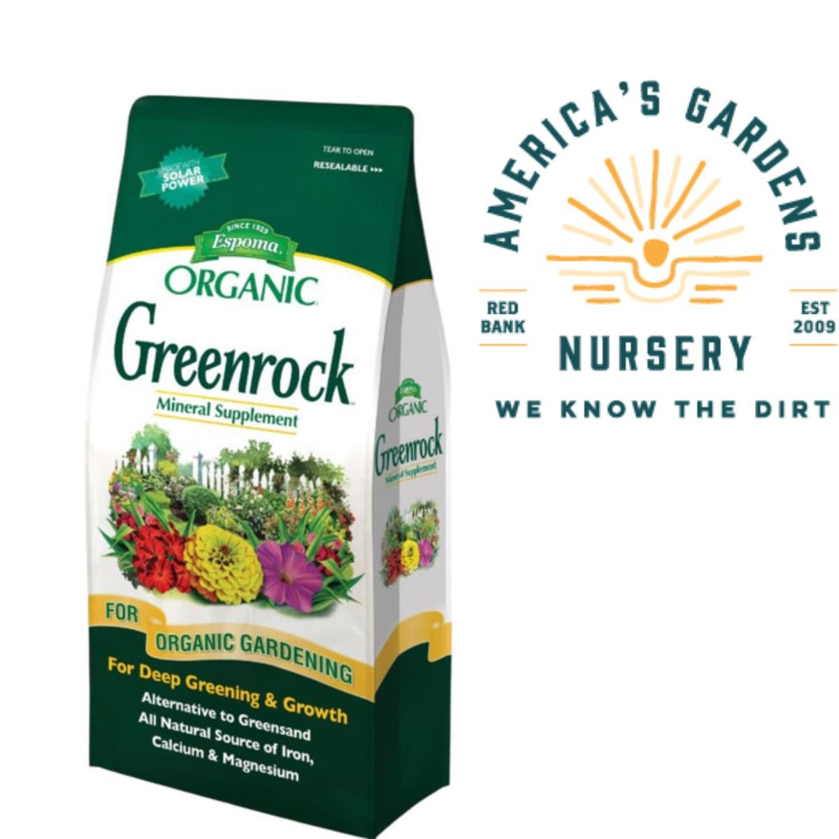 Espoma Greenrock - America's Gardens Nursery