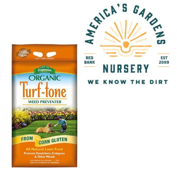 Espoma Turf Tone Lawn Weed Preventer & Fertilizer - America's Gardens Nursery