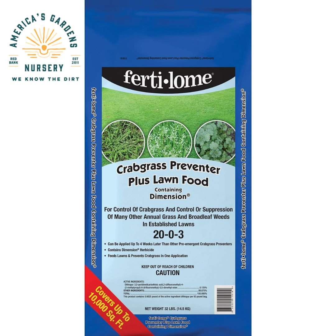 Fertilome Crabgrass Preventer Plus Lawn Food - America's Gardens Nursery