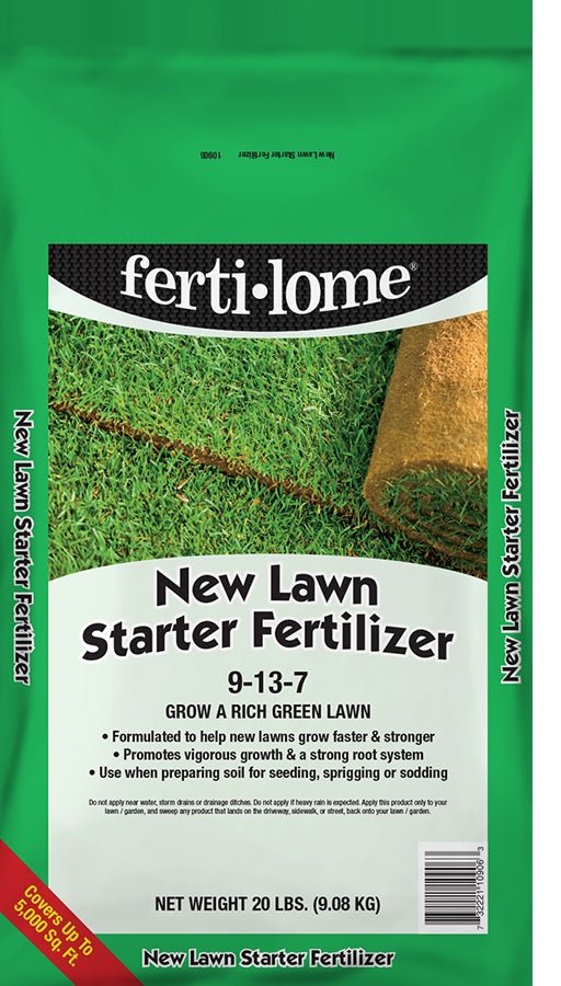 Fertilome New Lawn Starter Fertilizer - America's Gardens Nursery