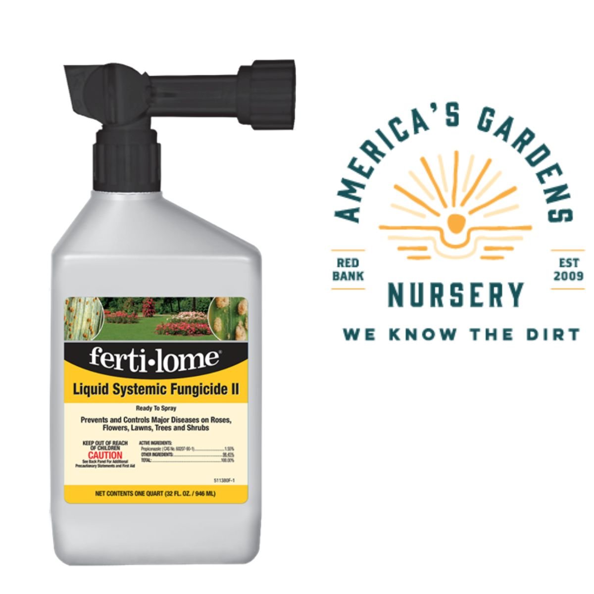 Fertilome RTS Liquid Systemic Fungicide II - America's Gardens Nursery